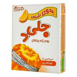 دراژه پودر ژله پرتقال  رژیمی 25 گرم